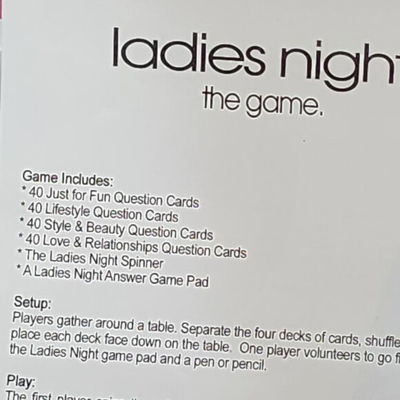Kheper Games Presents Ladies Night The Game Laugh Gossip Celebrate 160 Cards - Picture 10 of 16